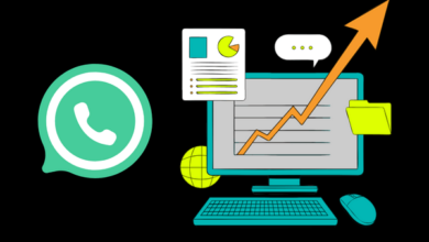 Create a link to communicate via WhatsApp with statistics