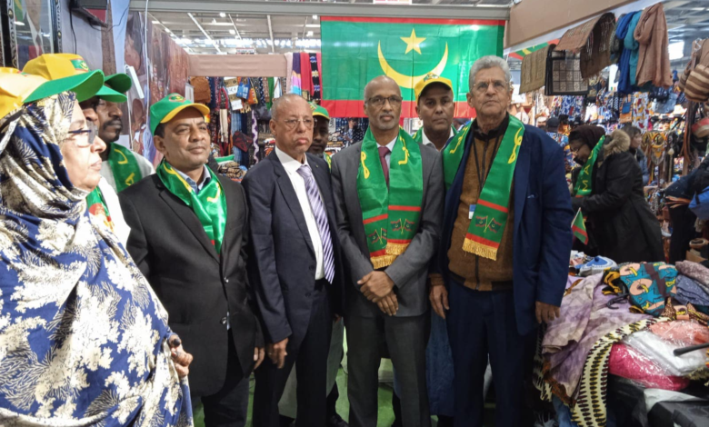 Mauritania participates in the Paris Handicrafts Exhibition