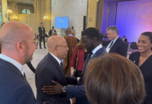 Ghazouani meets a number of heads of state at the Elysee