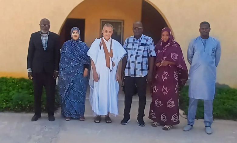 Nouadhibou: The MP and the Mayor receive the health official of the French Red Milk